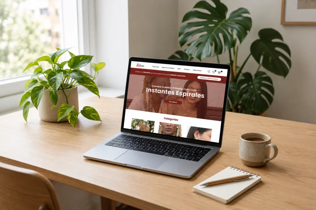 Optimización UIUX y estrategia de conversión para e-commerce Kairos accesorios - Luisa Fernanda Cano